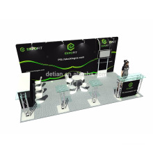 Detian Angebot drei Seiten öffnen Messestand 6x6 Design für Messestand